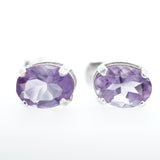 Stunning Purple Amethyst Earrings