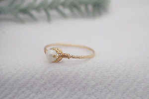 White Pearl Ring