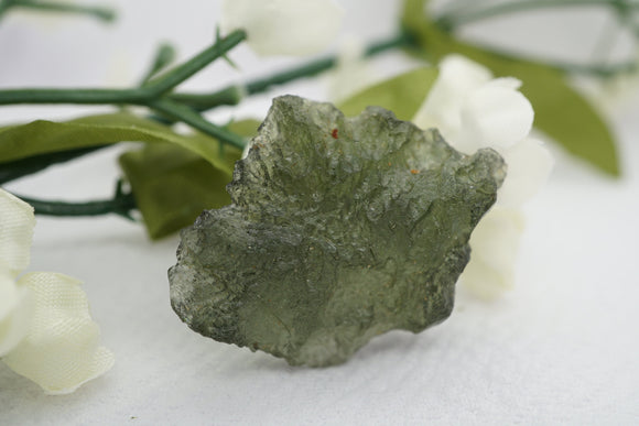 Incredible Rare Raw Moldavite Crystal, Meteorite rock, Genuine Moldavite Stone 4