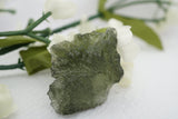 Incredible Rare Raw Moldavite Crystal, Meteorite rock, Genuine Moldavite Stone 4