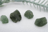 Incredible Rare Raw Moldavite Crystal, Meteorite rock, Genuine Moldavite Stone 5
