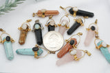 Assorted Crystal Pendants, Crystal Cabs, Crystal Necklaces